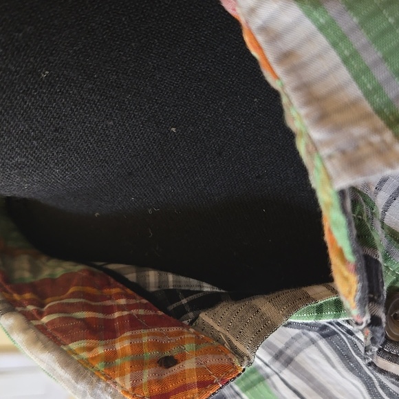 The North Face Green and Black Casual Button Down Shirt, XL, Euc - Picture 3 of 5